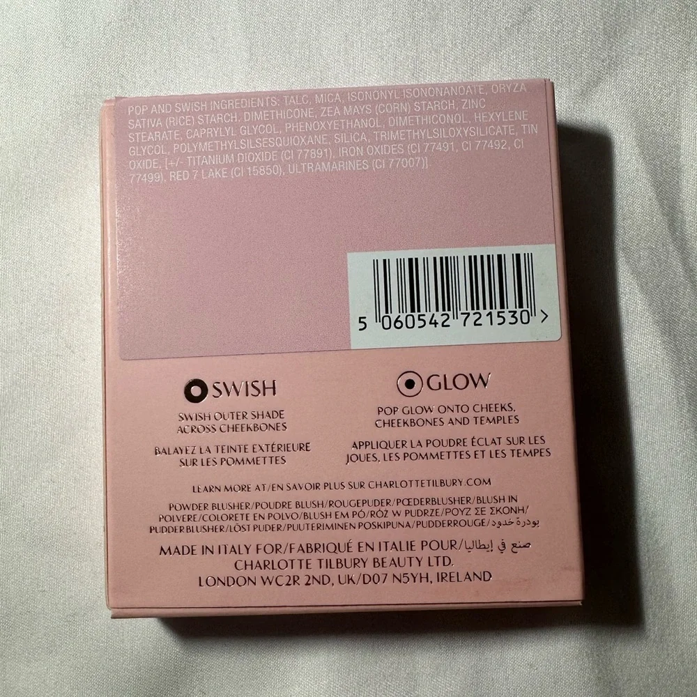 Charlotte Tilbury Cheek to Chic in Pillow Talk